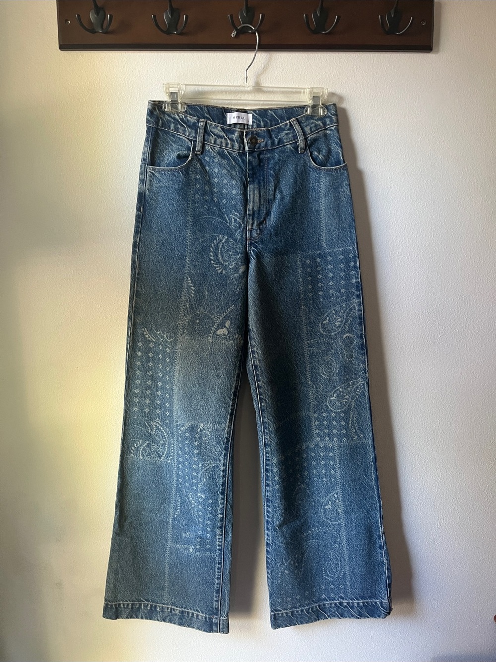 Spell 🦋 Road Trip Flare Jeans sz S NWOT - Picture 4 of 12